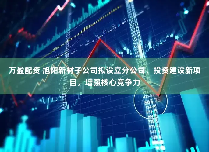 万盈配资 旭阳新材子公司拟设立分公司，投资建设新项目，增强核心竞争力